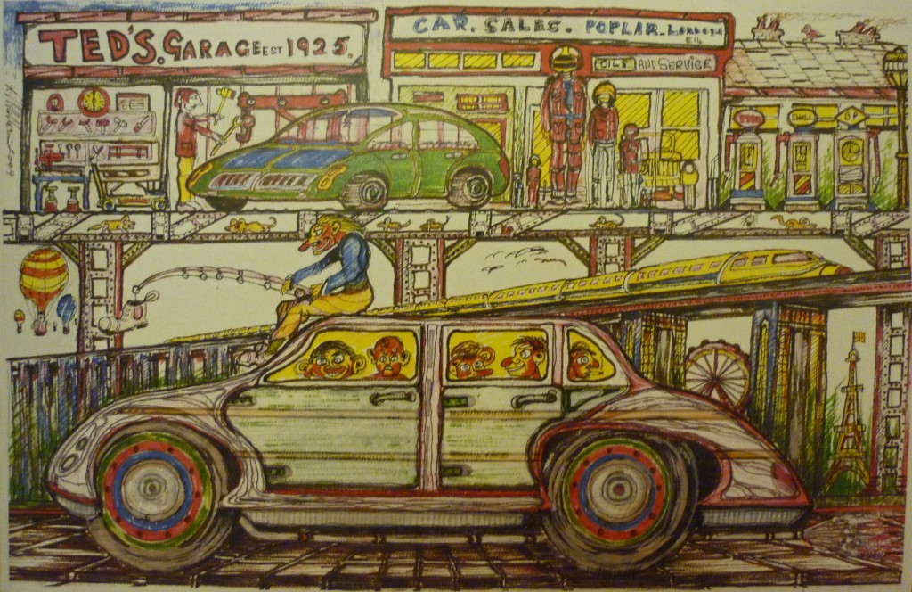 Teds Garage, London garage. Poplar E14.